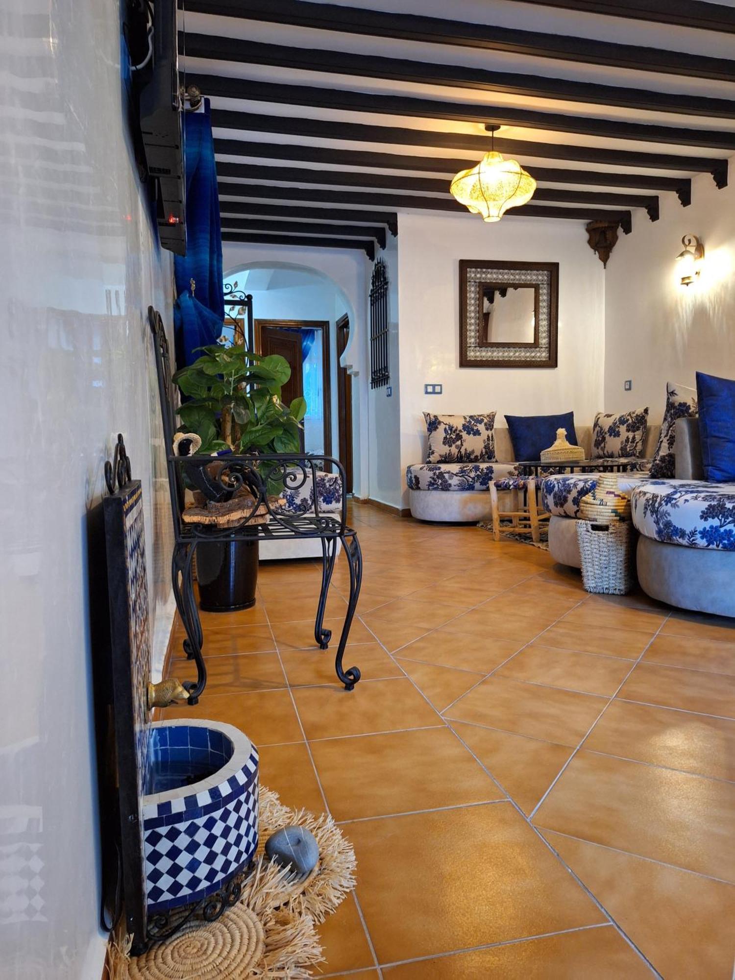 Casa Ras El Maa Apartment Chefchaouen Bagian luar foto